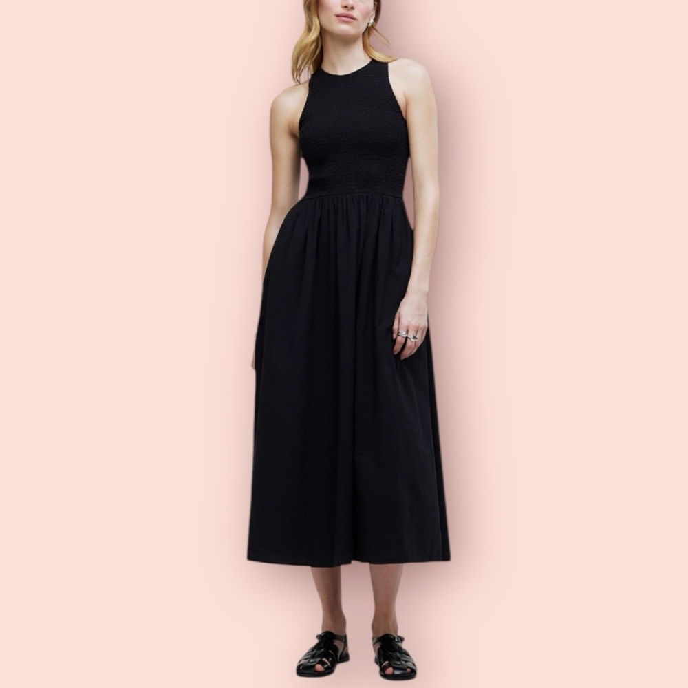 MADEWELL The Melody Smocked Midi Dress